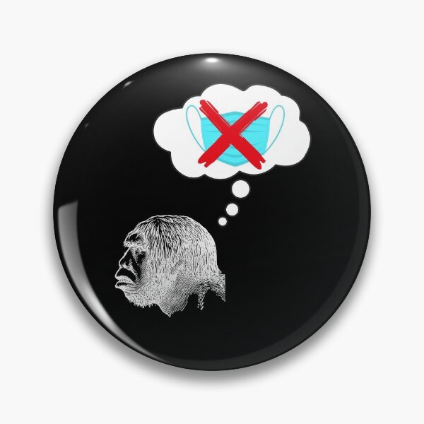 Item preview, Neanderthal Thinking Anti Mask designed and sold by Johan Liebert.