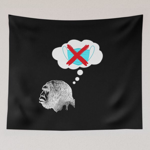 Item preview, Neanderthal Thinking Anti Mask designed and sold by Johan Liebert.