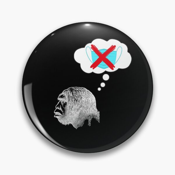 Item preview, Neanderthal Thinking Anti Mask designed and sold by Johan Liebert.