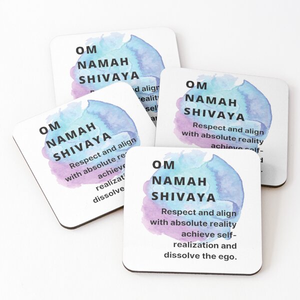 Item preview, mantra OM NAMAH SHIVAYA designed and sold by ecogaiastore.