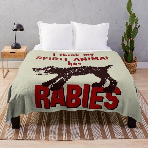 Item preview, I think my Spirit Animal has Rabies designed and sold by sandpiperstudio.