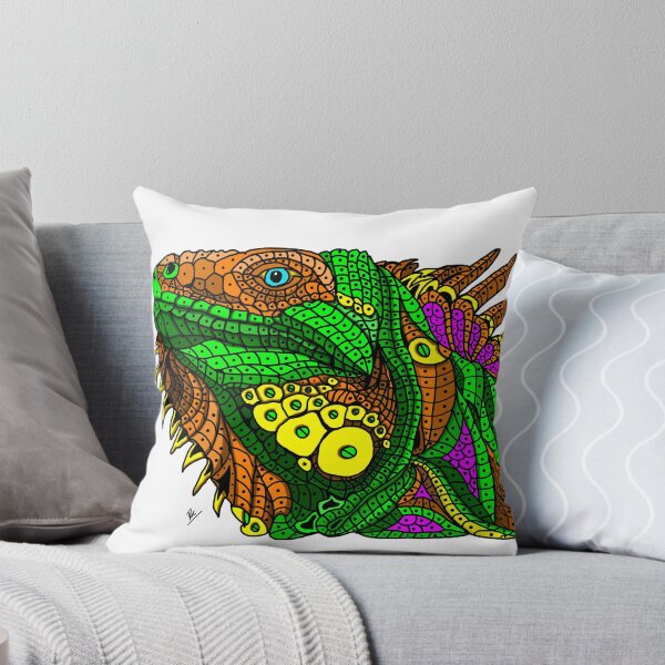 Item preview, Author's Colored Green Iguana designed and sold by AriArt78.