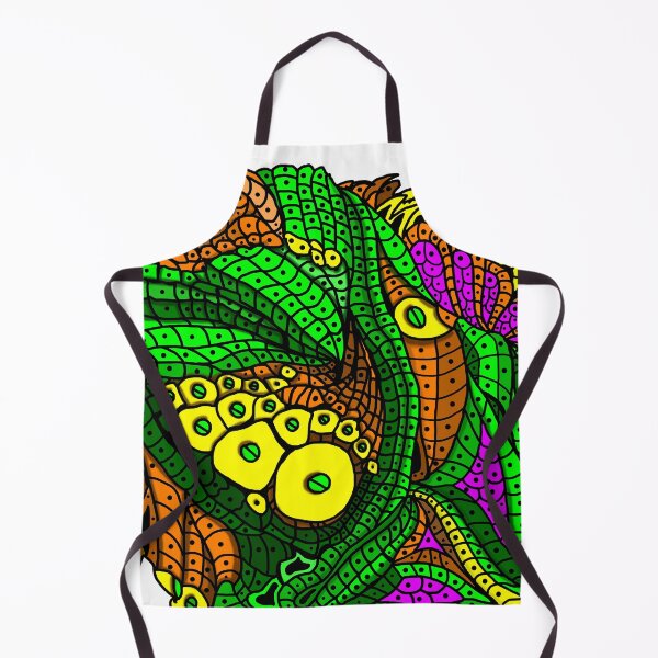 Item preview, Author's Colored Green Iguana designed and sold by AriArt78.