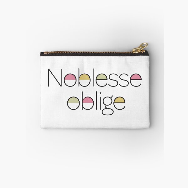 Item preview, Noblesse oblige designed and sold by porter-mckeenn.