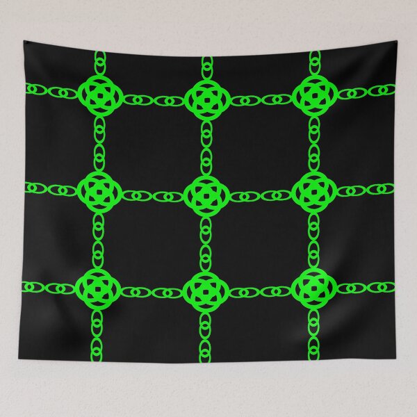 Item preview, Crochet pattern in neon green, endless pattern, Crochet Pattern designed and sold by bubbley2021.