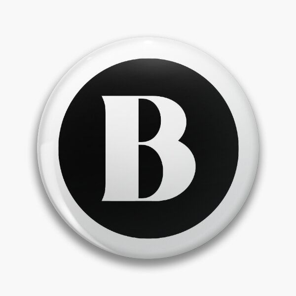 Item preview, B (Letter Initial Monogram)  designed and sold by Texterns.