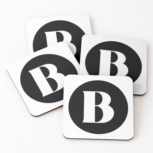 Item preview, B (Letter Initial Monogram)  designed and sold by Texterns.