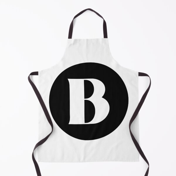 Item preview, B (Letter Initial Monogram) designed and sold by Texterns.