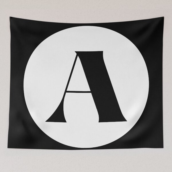 Item preview, A (Letter Initial Monogram)  designed and sold by Texterns.