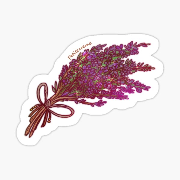 Dried Heather Sticker