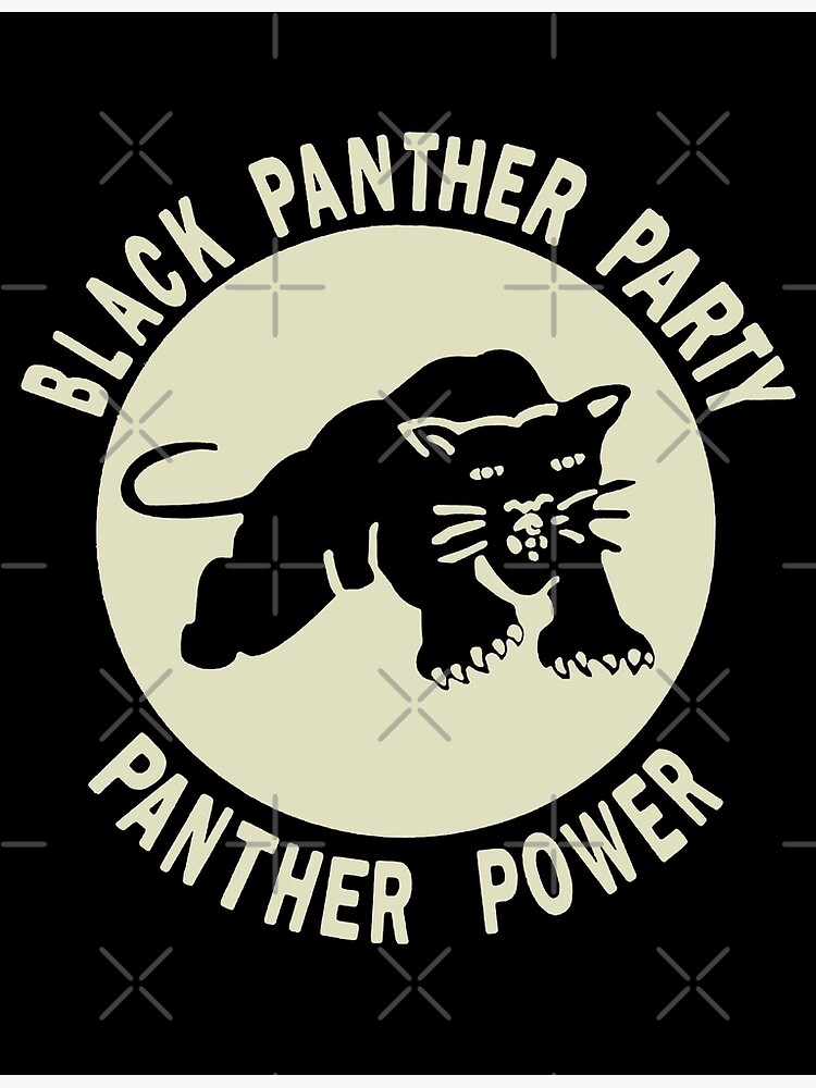 "Black Panthers Black Panther Party Panther Power" Poster by BristolHummm Redbubble