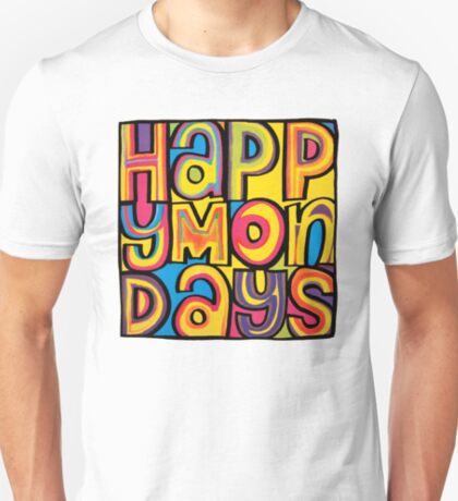 Happy Monday's Indie Print T-shirt