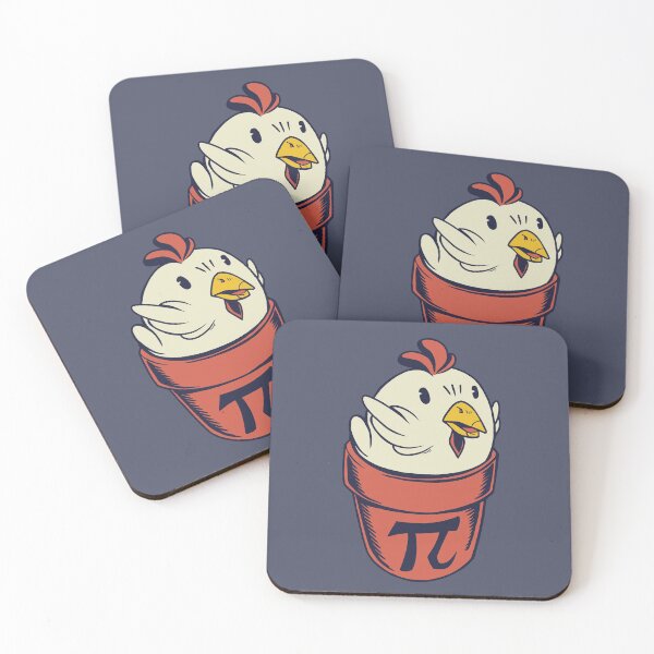 Item preview, Chicken Pot Pi | Funny Illustration designed and sold by SLAG-Creative.