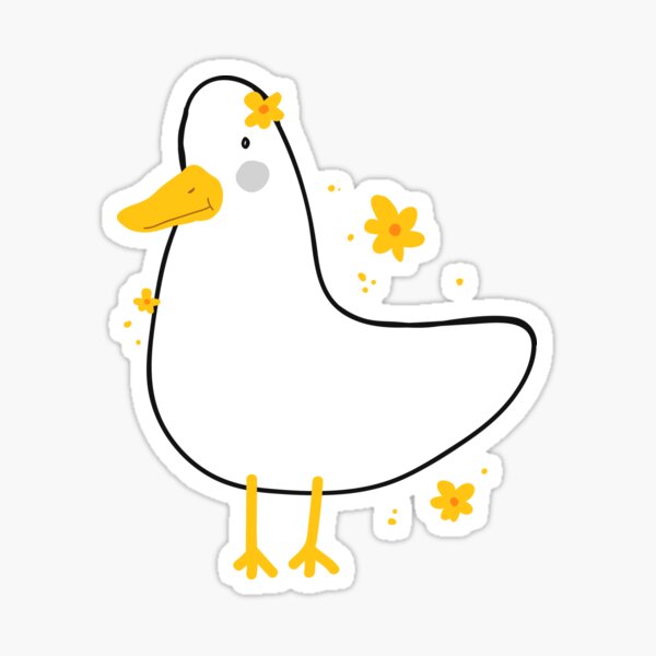 hi, call me florid duckky Sticker