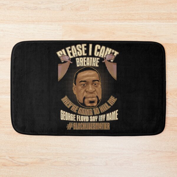 Item preview, I Can't Breathe Black Lives Matter Rip George designed and sold by BaseStore.