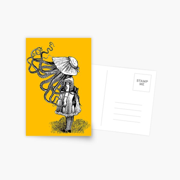 Item preview, Victorian Squid faced girl designed and sold by monsterplanet.