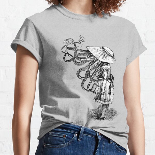 Victorian Squid faced girl Classic T-Shirt