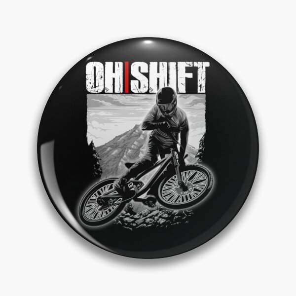 Item preview, Oh Shift! Funny Bike Shirt for Bicycle Riders & Cyclists  designed and sold by CotaLevy.