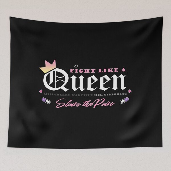 Item preview, Fight like a Queen  designed and sold by Rose Demon.