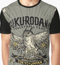 Haikyuu Team Types: Vintage Fukurodani Graphic T-Shirt