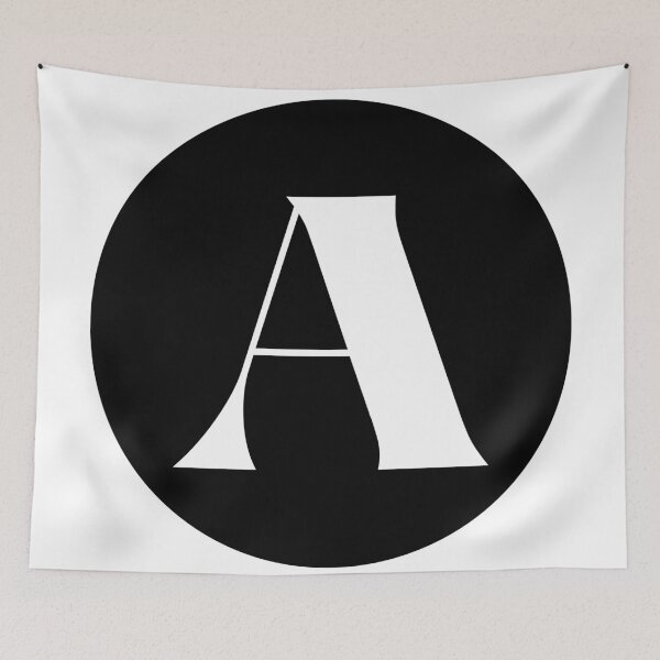Item preview, A (Letter Initial Monogram)  designed and sold by Texterns.