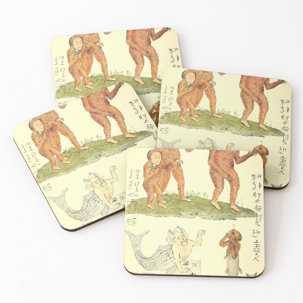 Item preview, Vintage Asian Mythic Beasts c:1823-1827 designed and sold by joyousEarth.