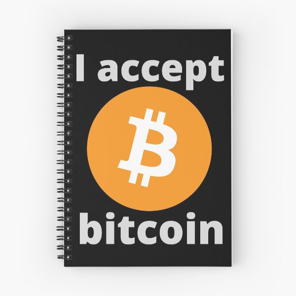 Item preview, I accept Bitcoin designed and sold by Scubaloppy.