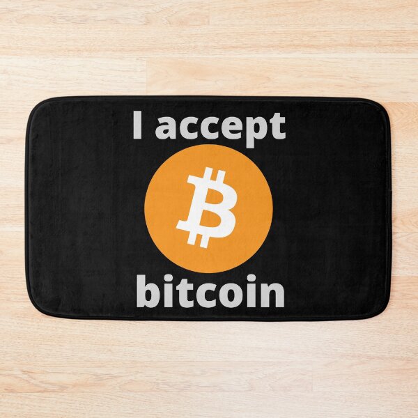 Item preview, I accept Bitcoin designed and sold by Scubaloppy.