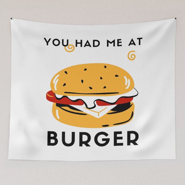 Item preview, you had me at burger designed and sold by TheDraft.