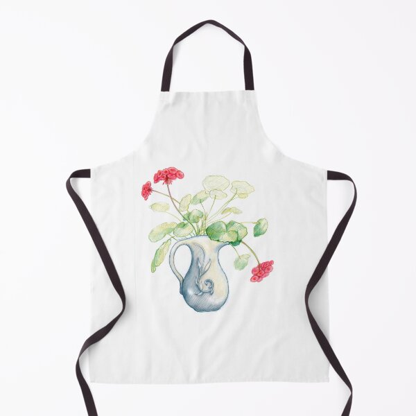 Item preview, Geranium pitcher designed and sold by Artbybluedaisy.