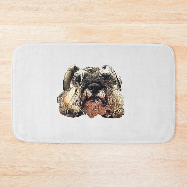 Item preview, Mini Schnauzer Sleepy Paws designed and sold by ElegantCat.