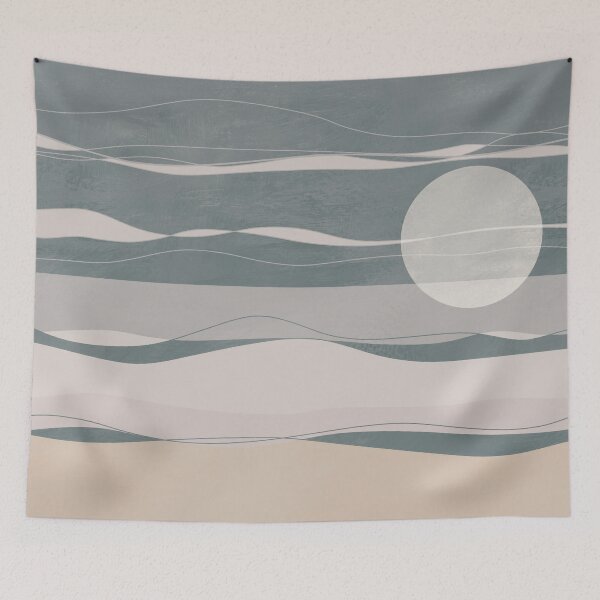 Item preview, Abstract beach art designed and sold by StudioArtNew.