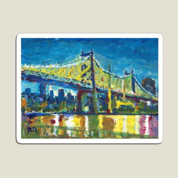 Item preview, ED Koch Bridge - Queensboro Bridge NYC RD Riccoboni designed and sold by RDRiccoboni.