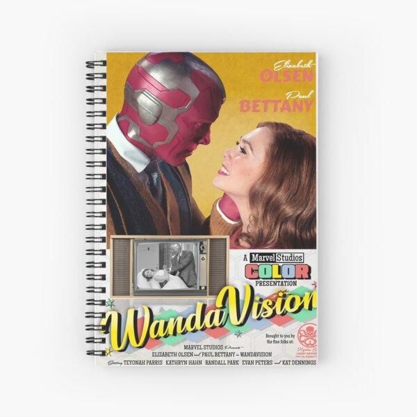 Meilleure couverture Wandavission Cahier à spirale