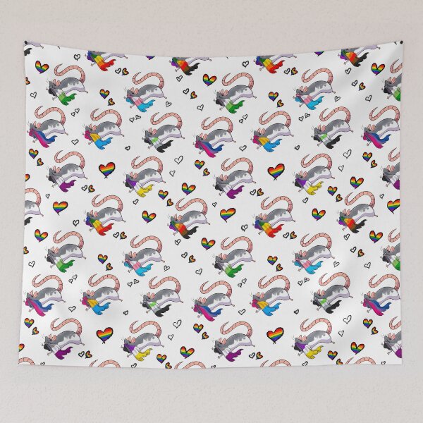 Item preview, Pride Rat Parade designed and sold by WhisperWillYou.