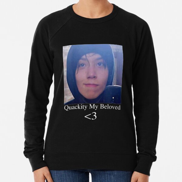 Quackity My Beloved Tee Lightweight Sweatshirt