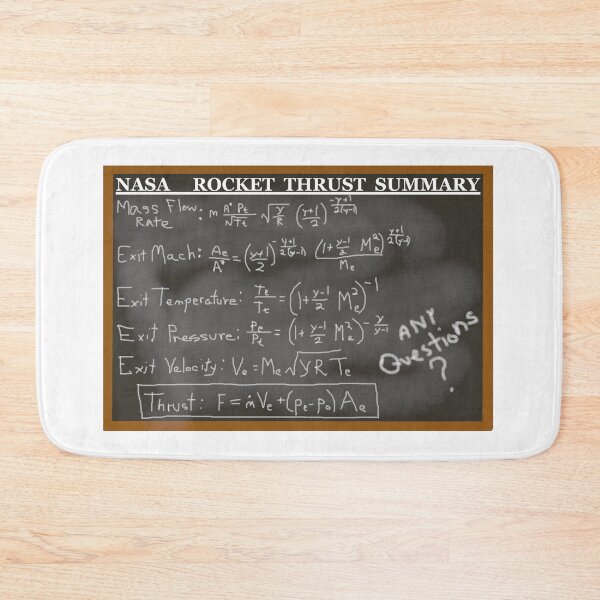 Item preview, NASA Rocket Thrust Summary Design designed and sold by mrtraz.