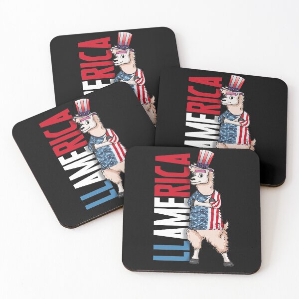 Item preview, AMERICAN PATRIOTIC 4TH OF JULY Llama Llamerica designed and sold by BaseStore.