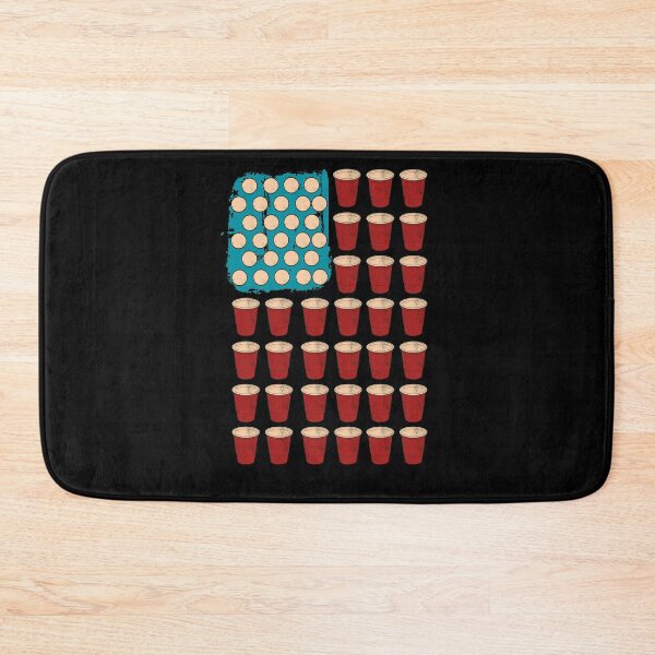 Item preview, Beer Pong Drinking Game American Flag 4th Of july Independence Day designed and sold by BaseStore.