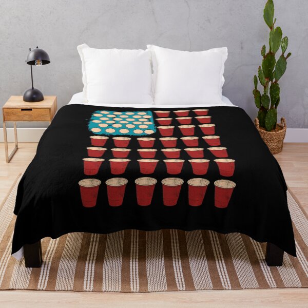 Item preview, Beer Pong Drinking Game American Flag 4th Of july Independence Day designed and sold by BaseStore.