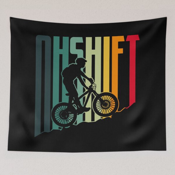 Item preview, Oh Shift! Funny Bicycle T-Shirt for Bike Riders, Cyclists  designed and sold by CotaLevy.