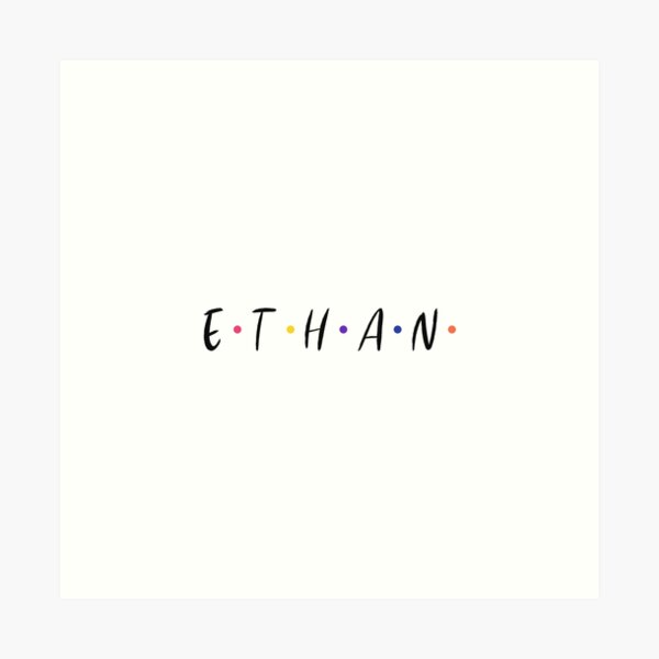 ethan #meaning #photoword #photoname Metal Print by Cj Caderma - Instaprints