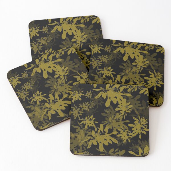Item preview, Gold leaves outline  designed and sold by Lavenna.