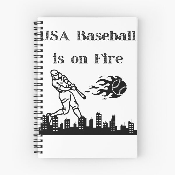 Item preview, USA Baseball is on Fire - BK designed and sold by TIPJ.