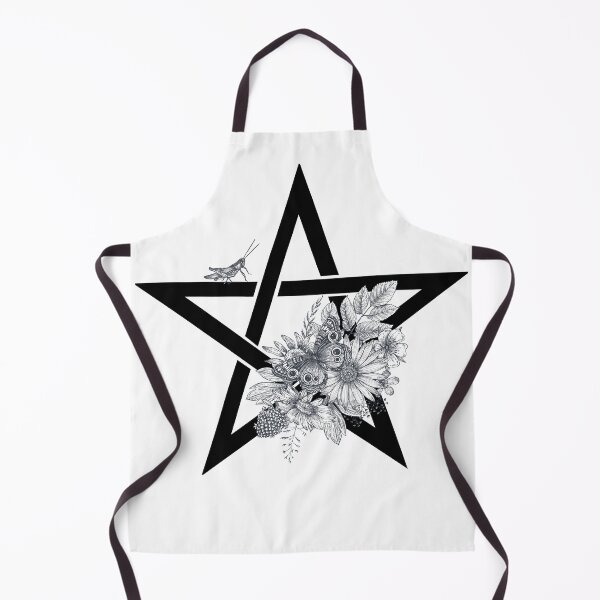 Item preview, Pentagram With Flowers designed and sold by LuciaS.