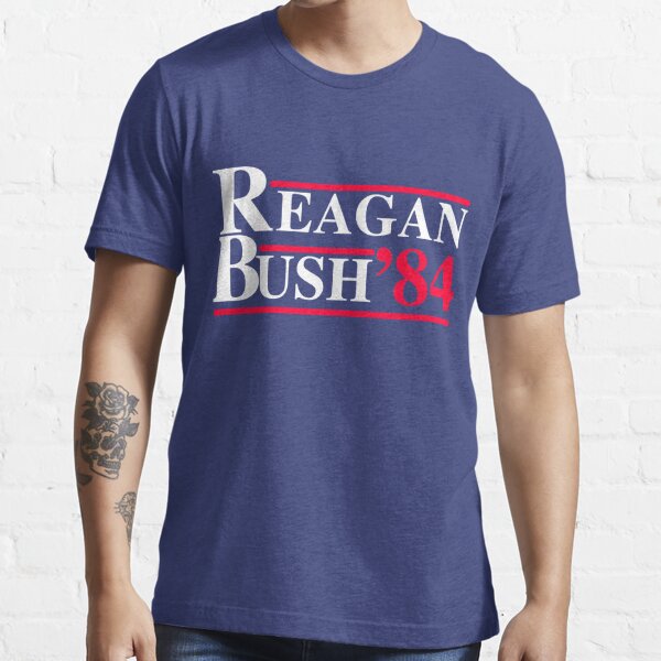 shop4ever Reagan Bush 84 Crewnecks Presidencial Campaña Sudaderas 