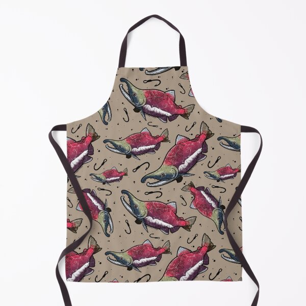 Item preview, Salmon Swimming designed and sold by Artbybrittneyk.