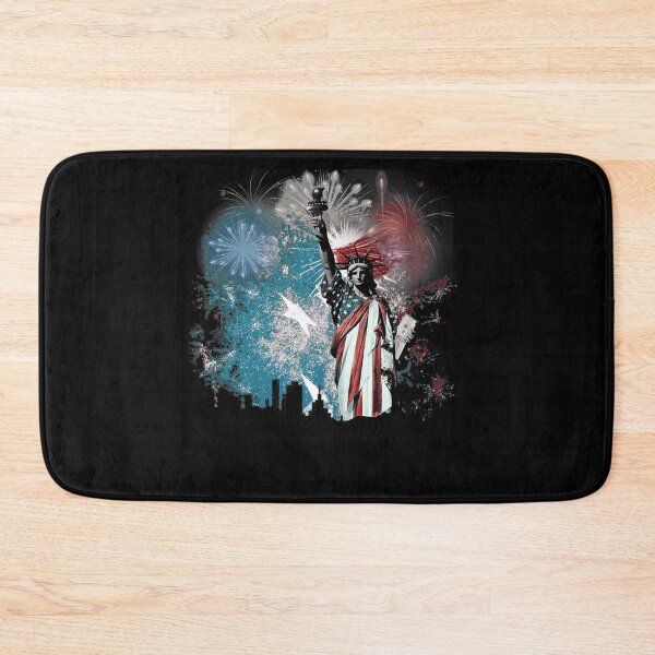 Item preview, Lady Liberty Fireworks independence Day 4th Of July USA designed and sold by BaseStore.