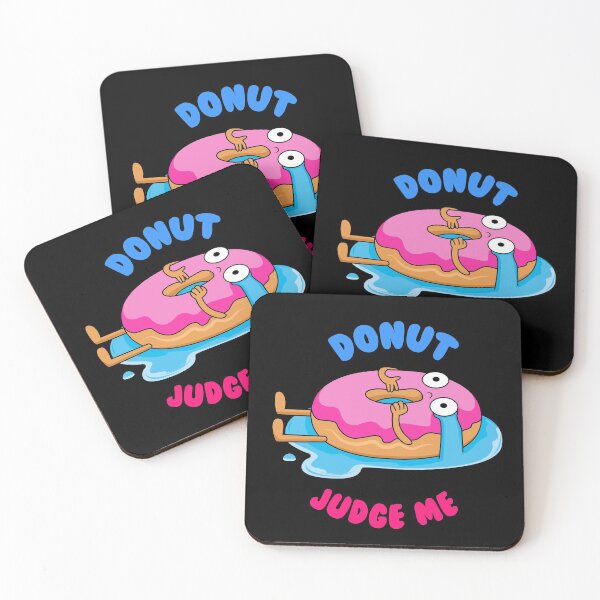 Item preview, Donut Judge Me - Funny Doughnut Pun Joke designed and sold by LordAudes.