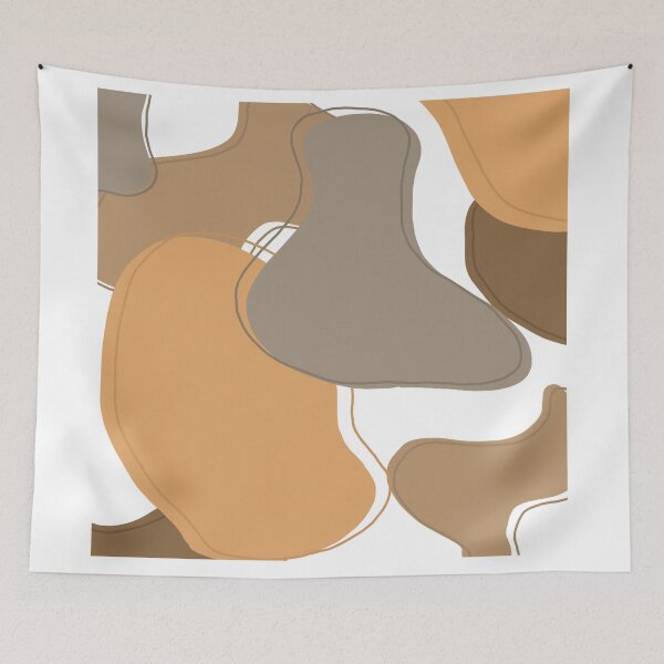 Item preview, Brown and Orange Doodles designed and sold by SM27335.